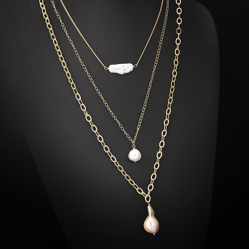 Distinctly Yours Baroque Pearl Necklace