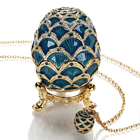 Viridian Sea Egg & Pendant 19257 | Stauer.com