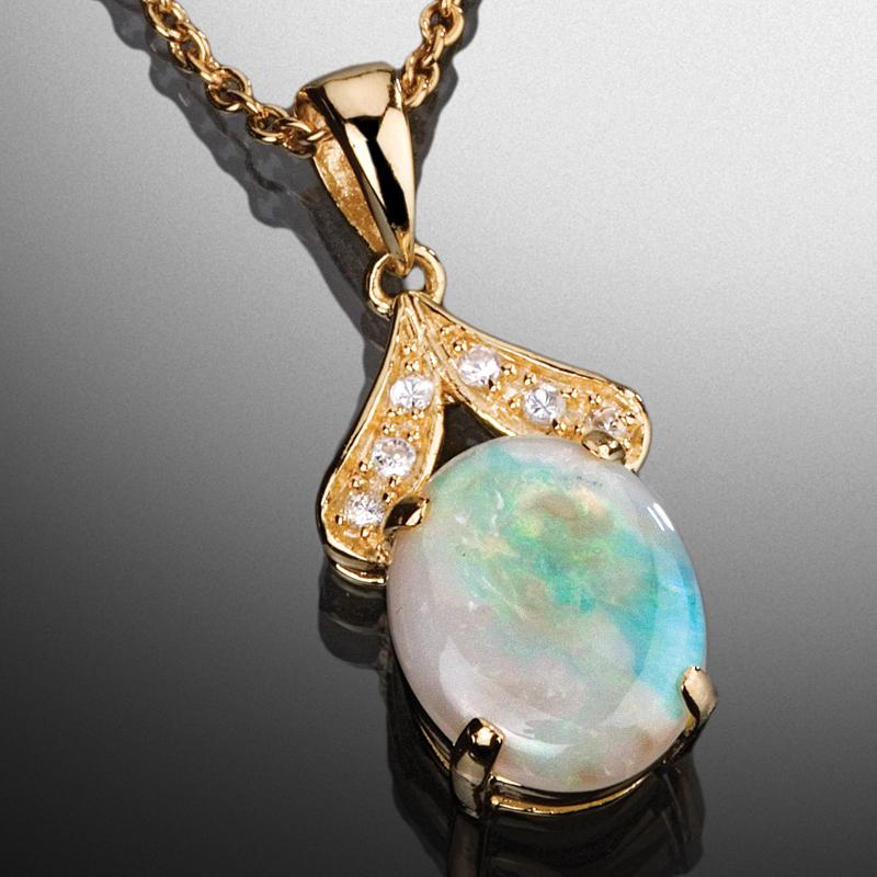 Amazon.com: dainty opal necklace solid 14k gold, black opal pendant gold,  Australian opal pendant small, unique opal necklace, birthstone gift for  her : Handmade Products