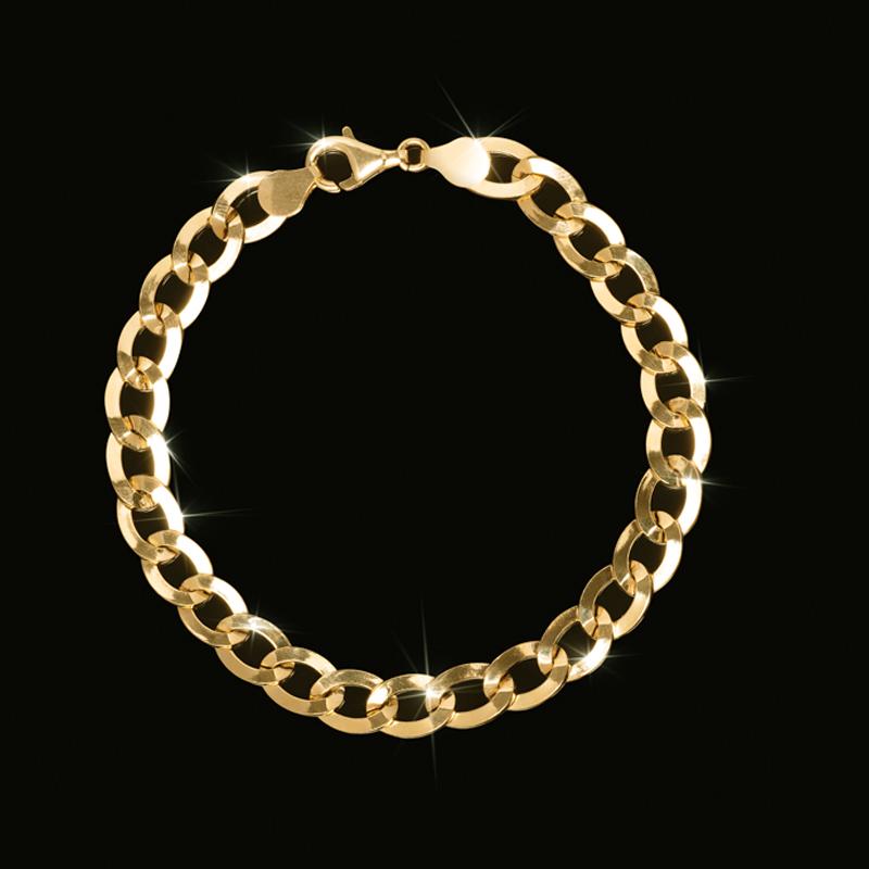 Real 14k Yellow Gold Bracelet SOLID Miami Cuban Link 6mm 8.5