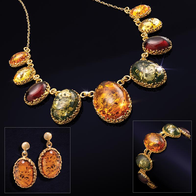 Dazzling Fancy Floral 22k Gold Necklace Set – Andaaz Jewelers
