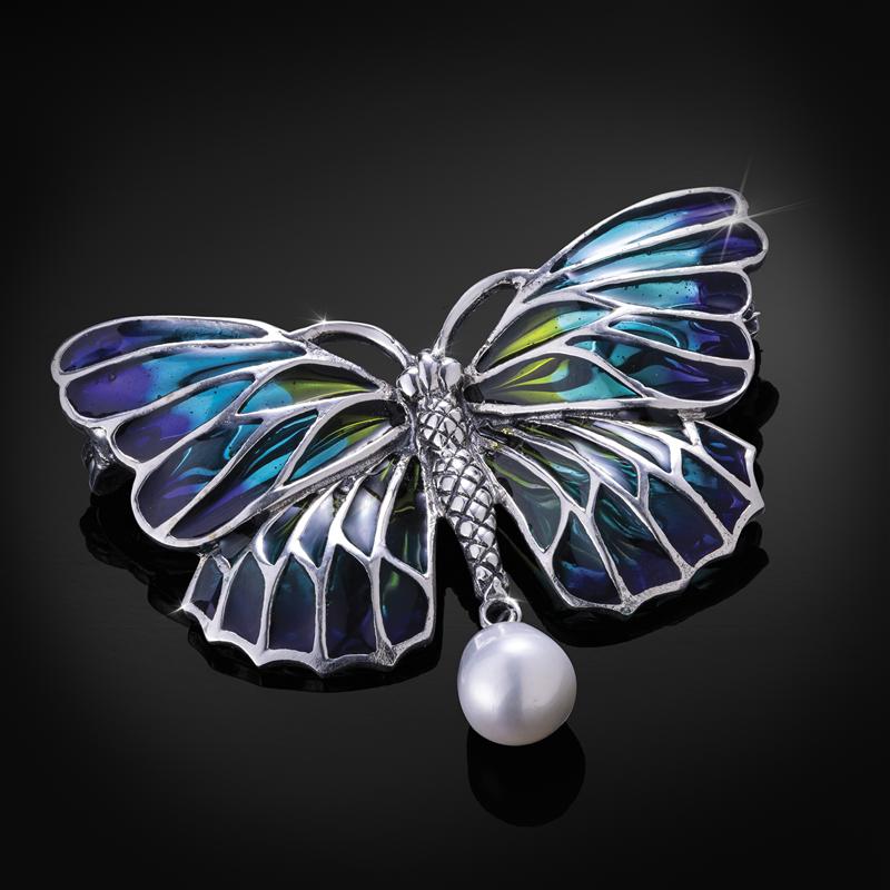 Enchanted Garden Brooch Collection (Set of 3)