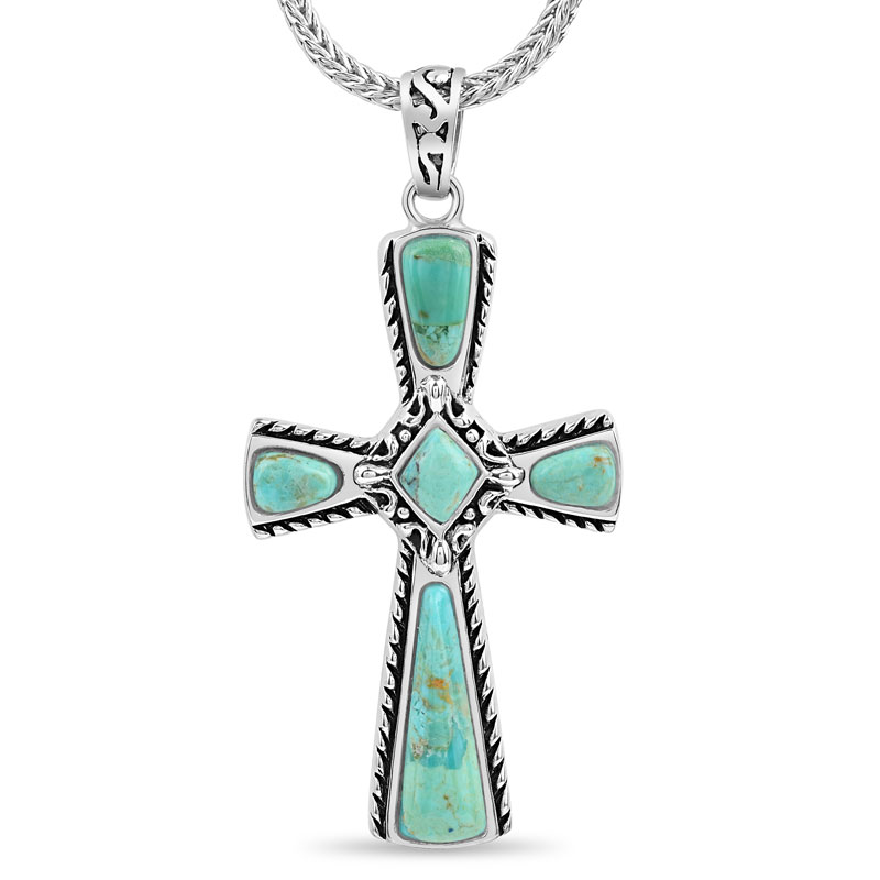 3 Piece Crystal Cross Necklace