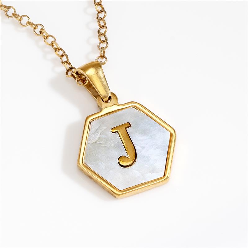 Buy Letter J Necklace in Sterling Silver, Personalised Silver Jewellery, J  Initial Necklace Online in India - Etsy