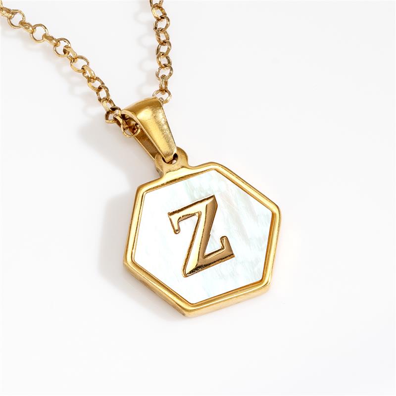 Buy Letter Z Alphabet Initial Silver Necklace Online in India - Etsy