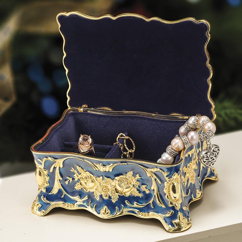Imperial Rose Jewelry Box