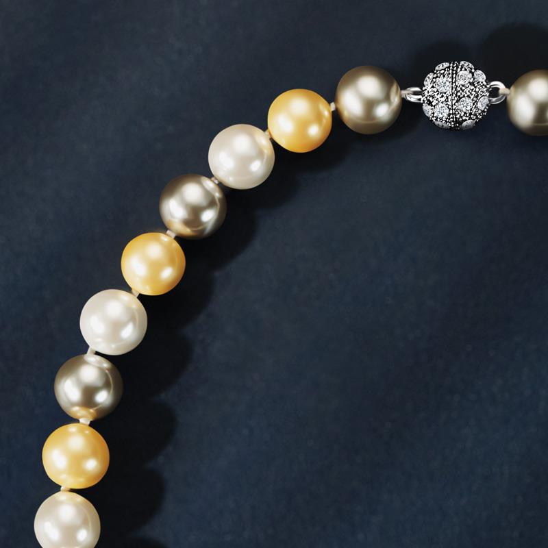 Fancy Pearl Necklace – Zivar Creations