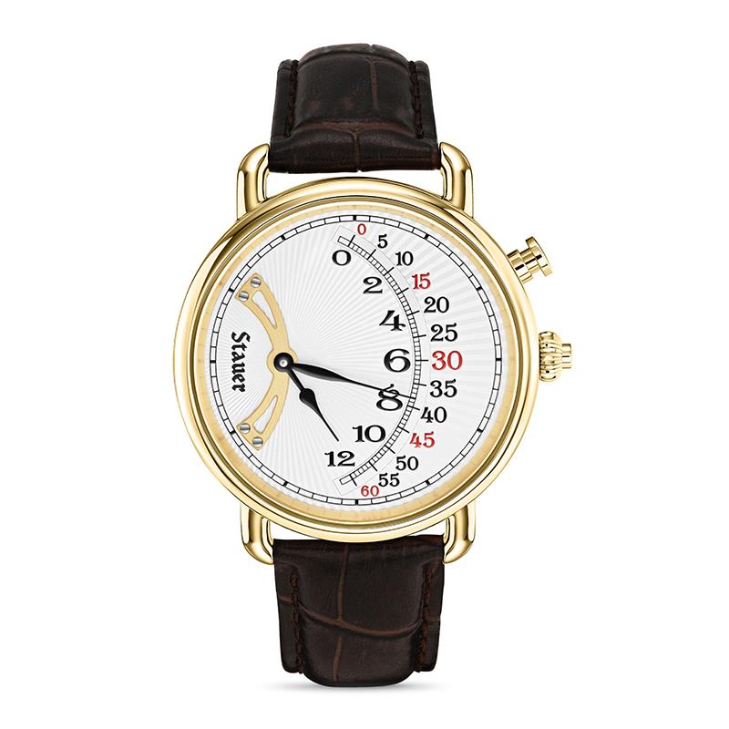 Stauer 1930 Gold-Finished Dashtronic Watch