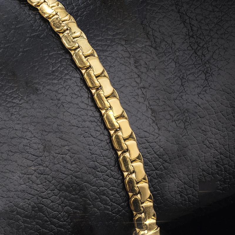 Men's Box Chain Necklace & Bracelet