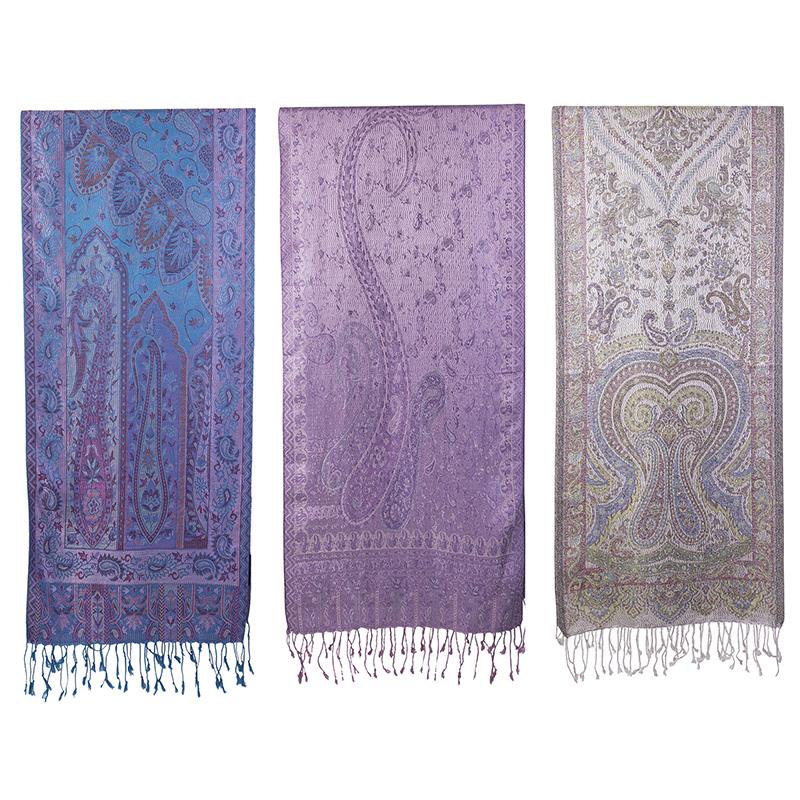 Bon Voyage Silk Scarf Collection (Set of Three)