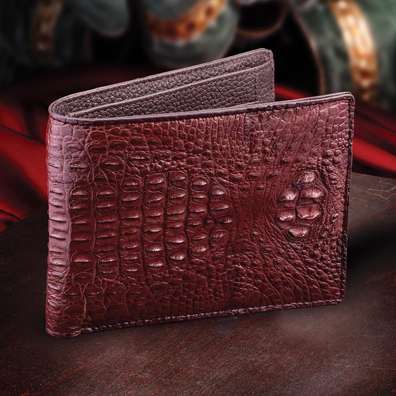 Medium red Leather Sherton Wallet | TOUS