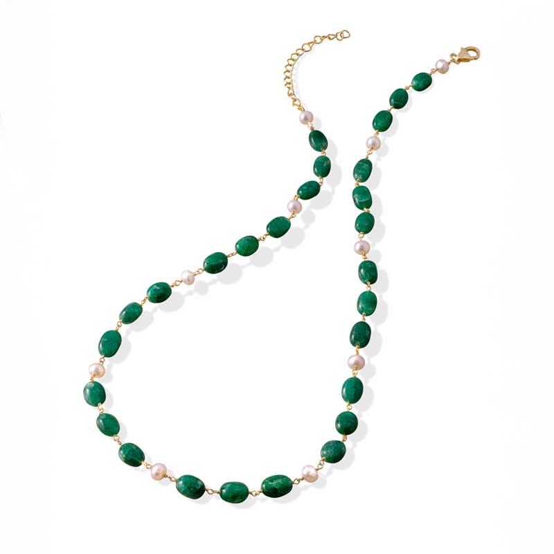 Divine Green Beryl Necklace