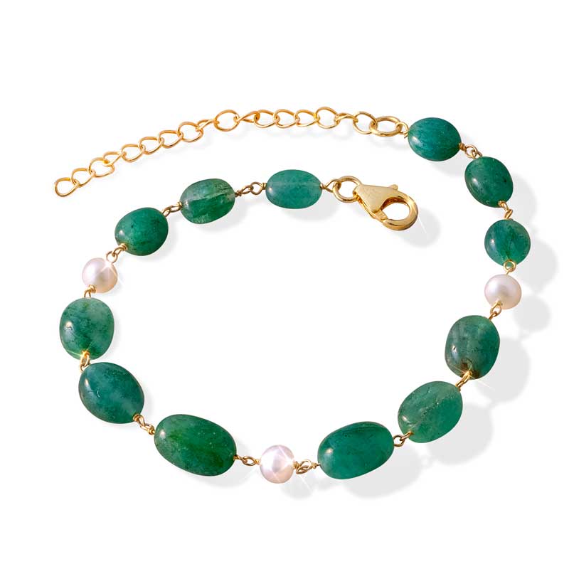 Divine Green Beryl Bracelet