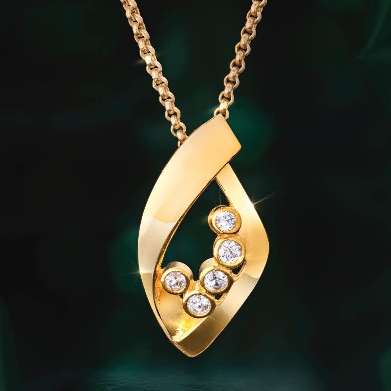 Piega Lab-Grown Diamond Necklace