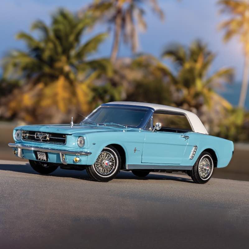 Thunderball 1964-1/2 Ford Mustang Hardtop (Blue)