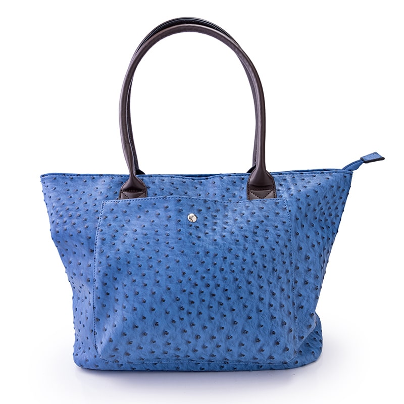 Vegan Carry-All Tote (Blue)