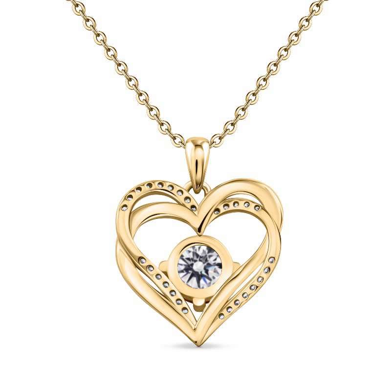 Heart of Forever Collection Pendant - DiamondAura (April)