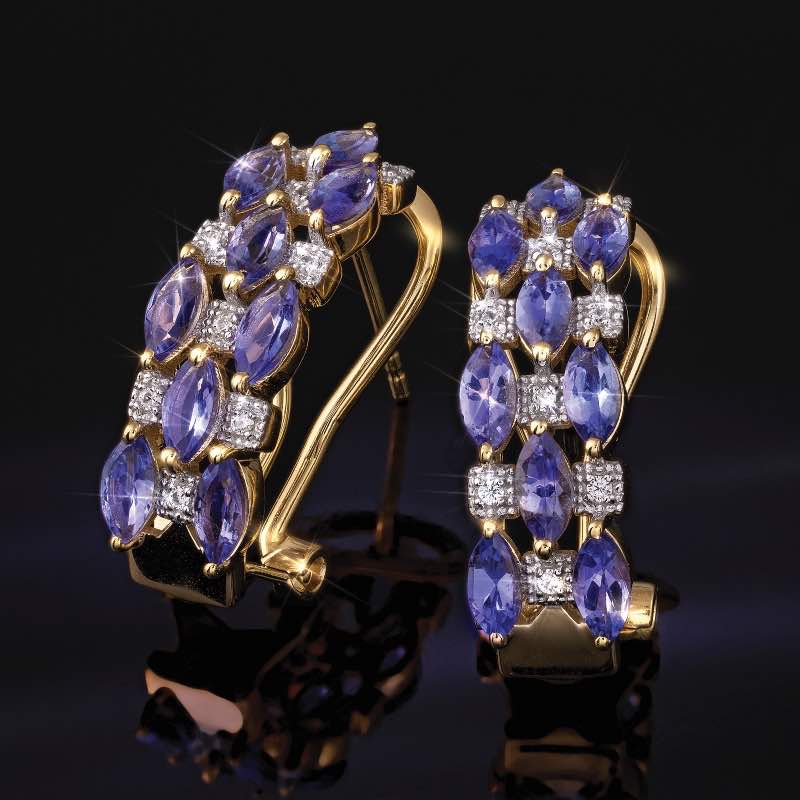 Koani Tanzanite Earrings