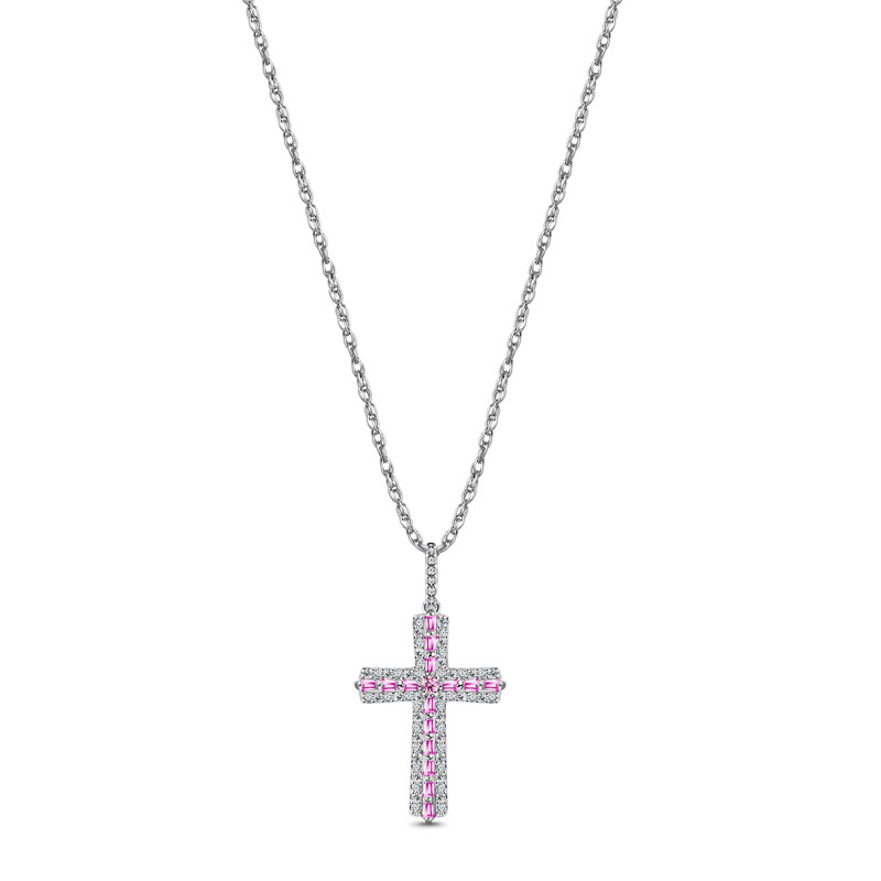 Radiant Devotion Cross Pendant