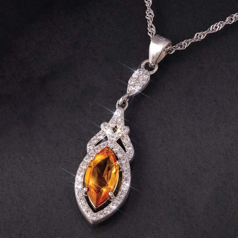 Shopkeeper's Citrine Necklace