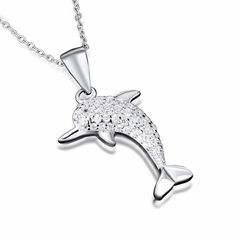 Ocean Grace Dolphin Necklace