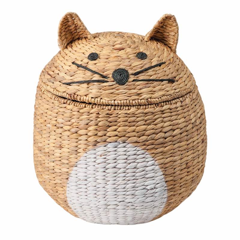 Woven Cat Storage Basket