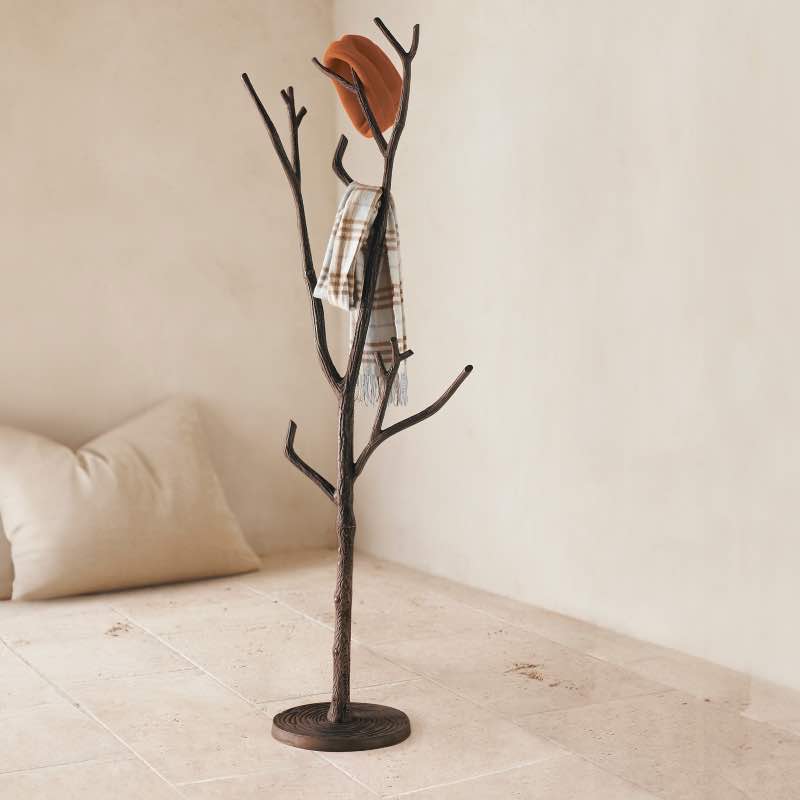 Recycled Metal Branch Coat Tree (Bronze)