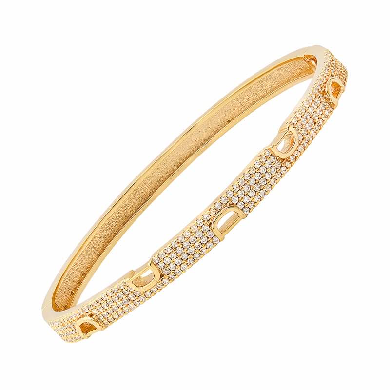 Love Whisperer Pave Love Bangle