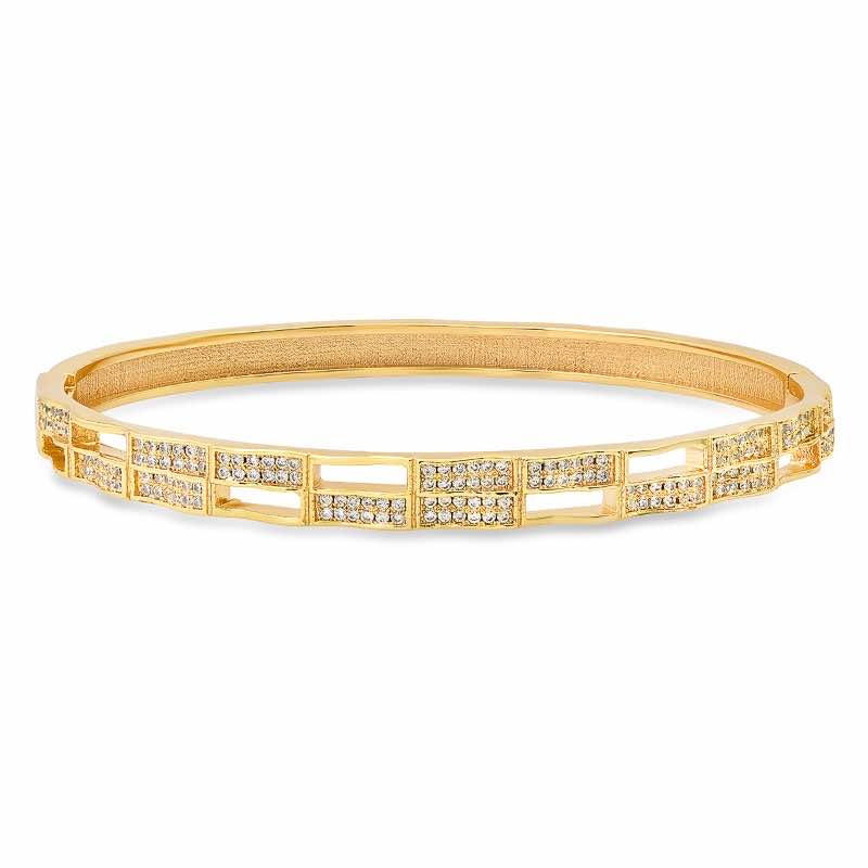 Love Whisperer Deco Link Bangle