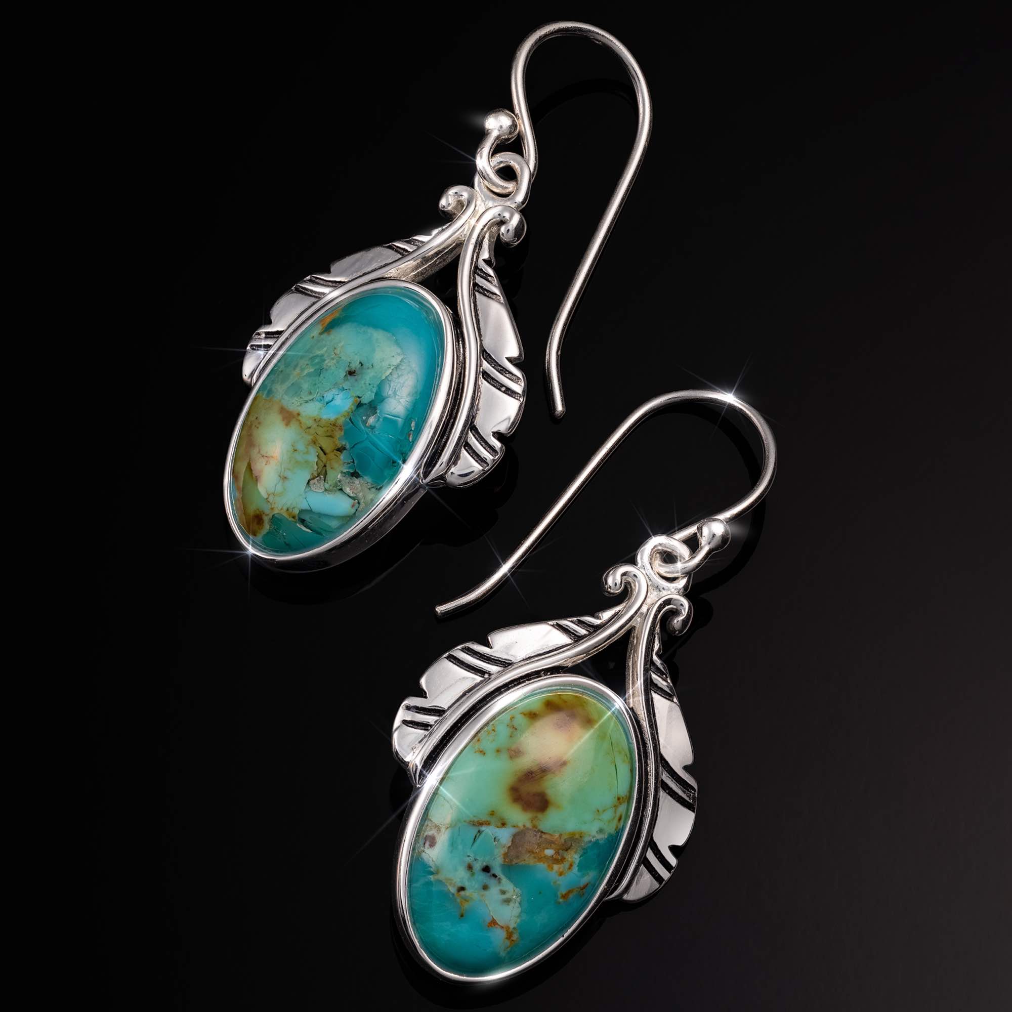 Desert Sky Turquoise Earrings