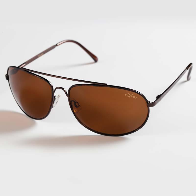 Flyboy Sunglasses w/UV400 Lens (Copper)