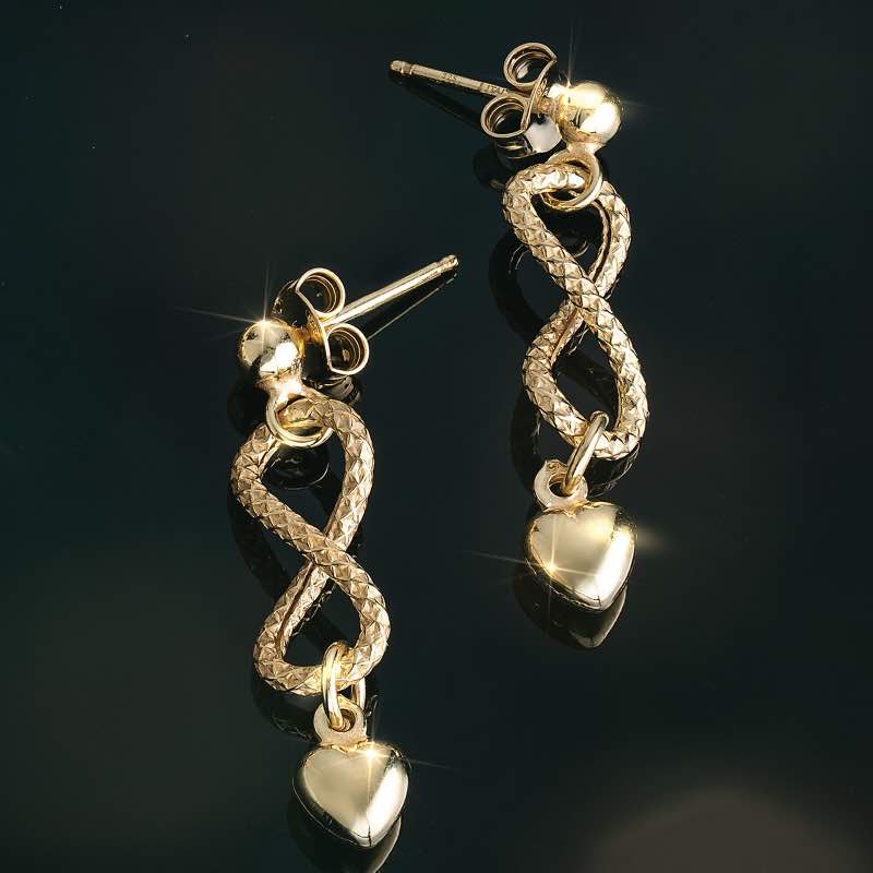 Italian Forever Infinity Earrings