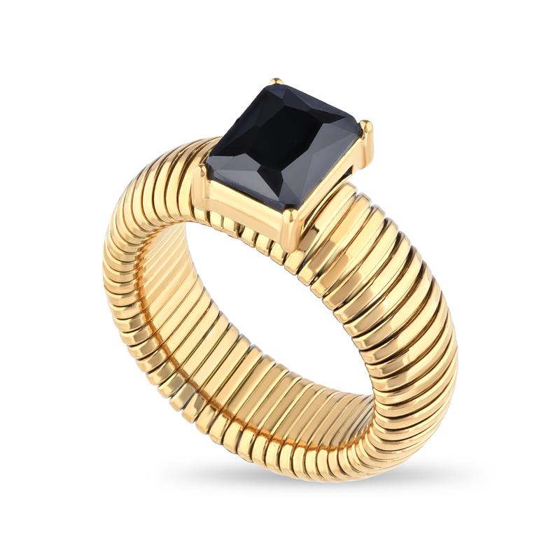 Opulence DiamondAura Ring (black)