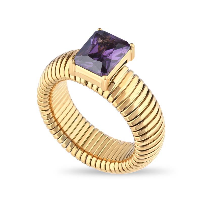 Opulence DiamondAura Ring (purple)