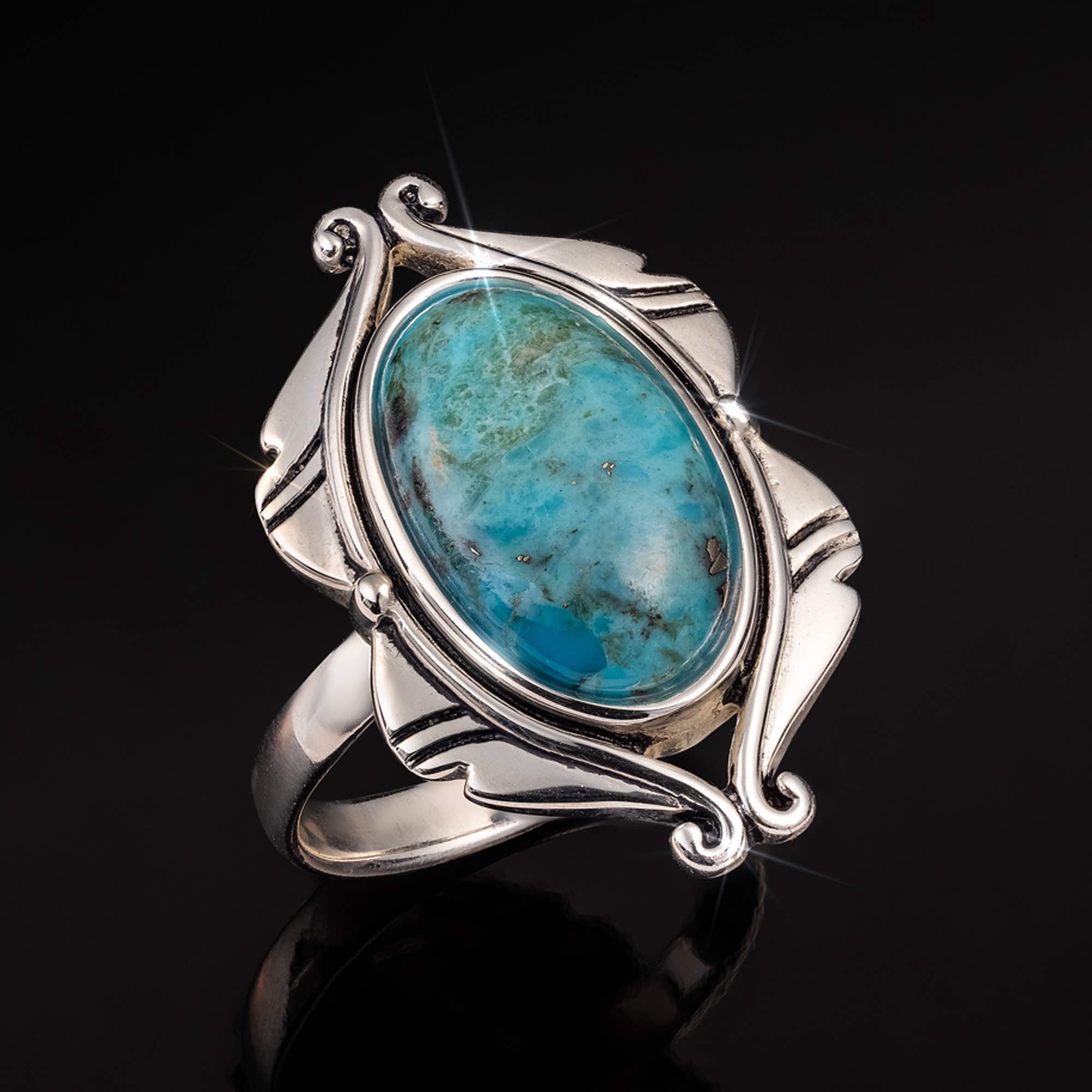 Desert Sky Turquoise Ring