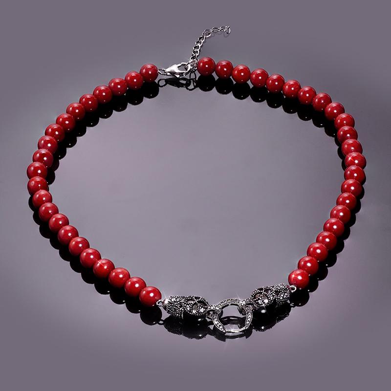 fire coral necklace